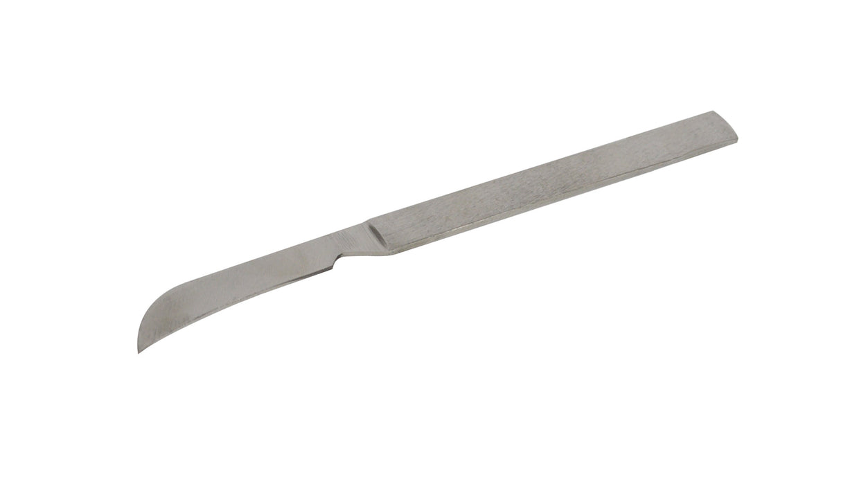 6-1/2 inch curved steel wax carving knife for precise cutting and shaping