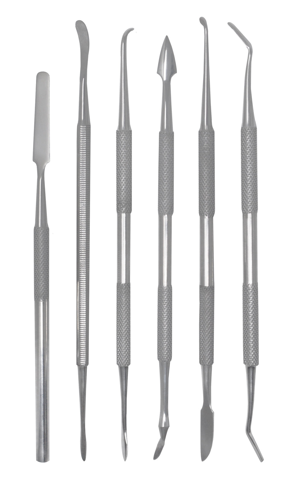 6-Piece Wax Carving & Detailer Riffler File Set by PMC Supplies