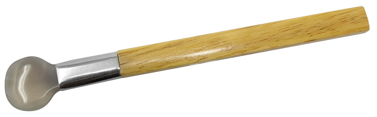 Agate Burnisher Fan Type Round Flat Grey by PMC Supplies