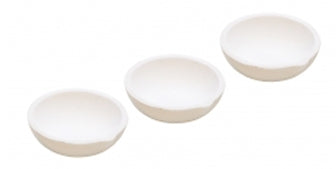 Pack of 3 - 4" Ceramic Melting Dishes by PMC Supplies