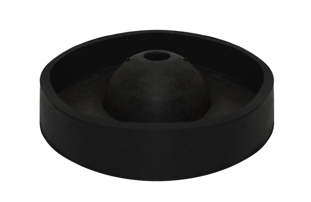 Rubber Round-Button 4-inch diameter sprue base for investment casting, leak-proof flexible rubber design