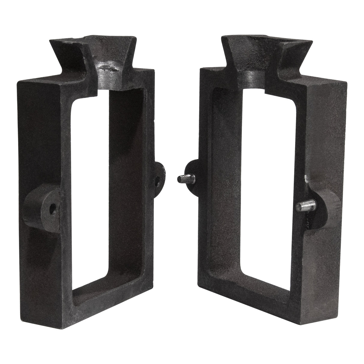 2-Piece Cast Iron Mold Flask Frame with 2 Pins by PMC Supplies