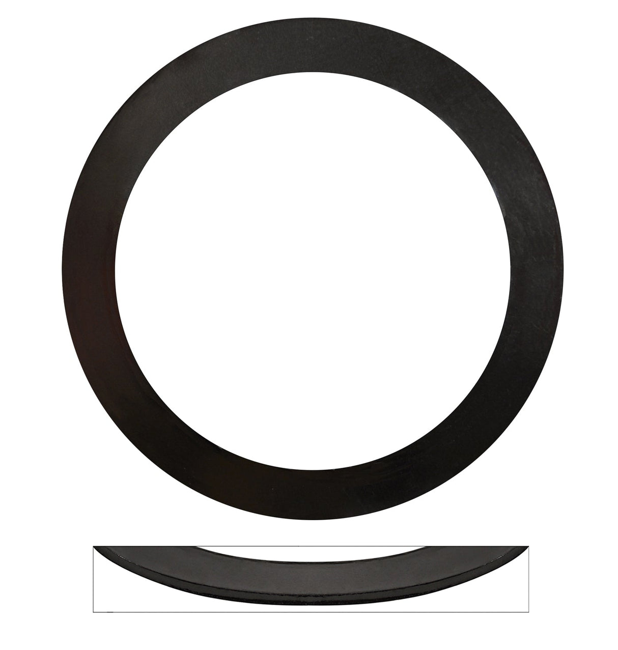 4 inch graphite gasket thin round sealing ring for vacuum casting flange