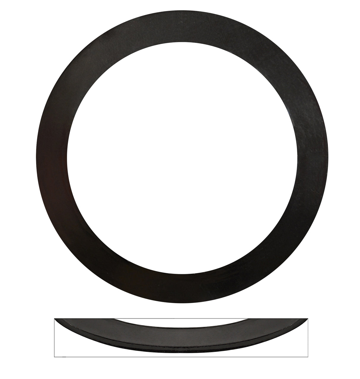 5 inch thin graphite gasket for vacuum casting flange sealing with heat and chemical resistance