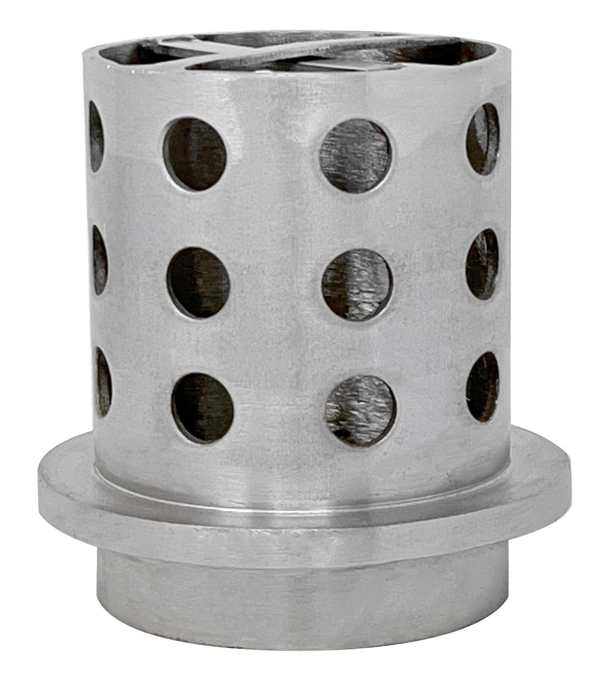 3x4 inch perforated stainless steel flask for casting with durable corrosion-resistant 304-grade metal and precise mold seating