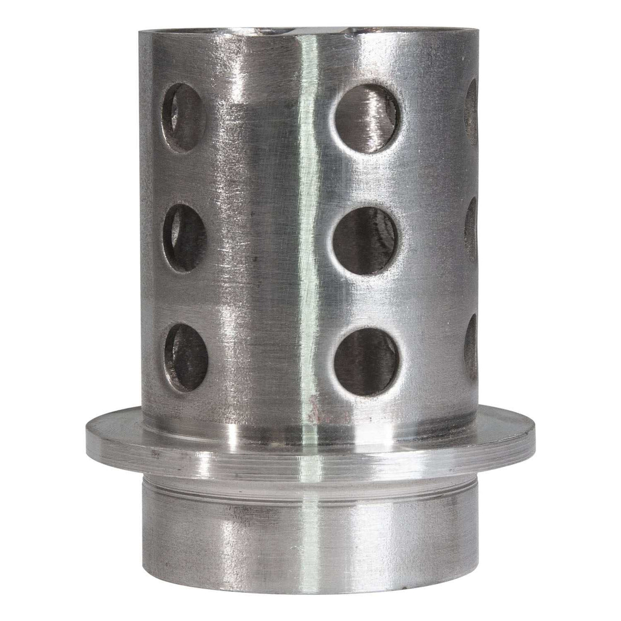 2.5" x 4" Perforated Stainless Steel Casting Flask by PMC Supplies