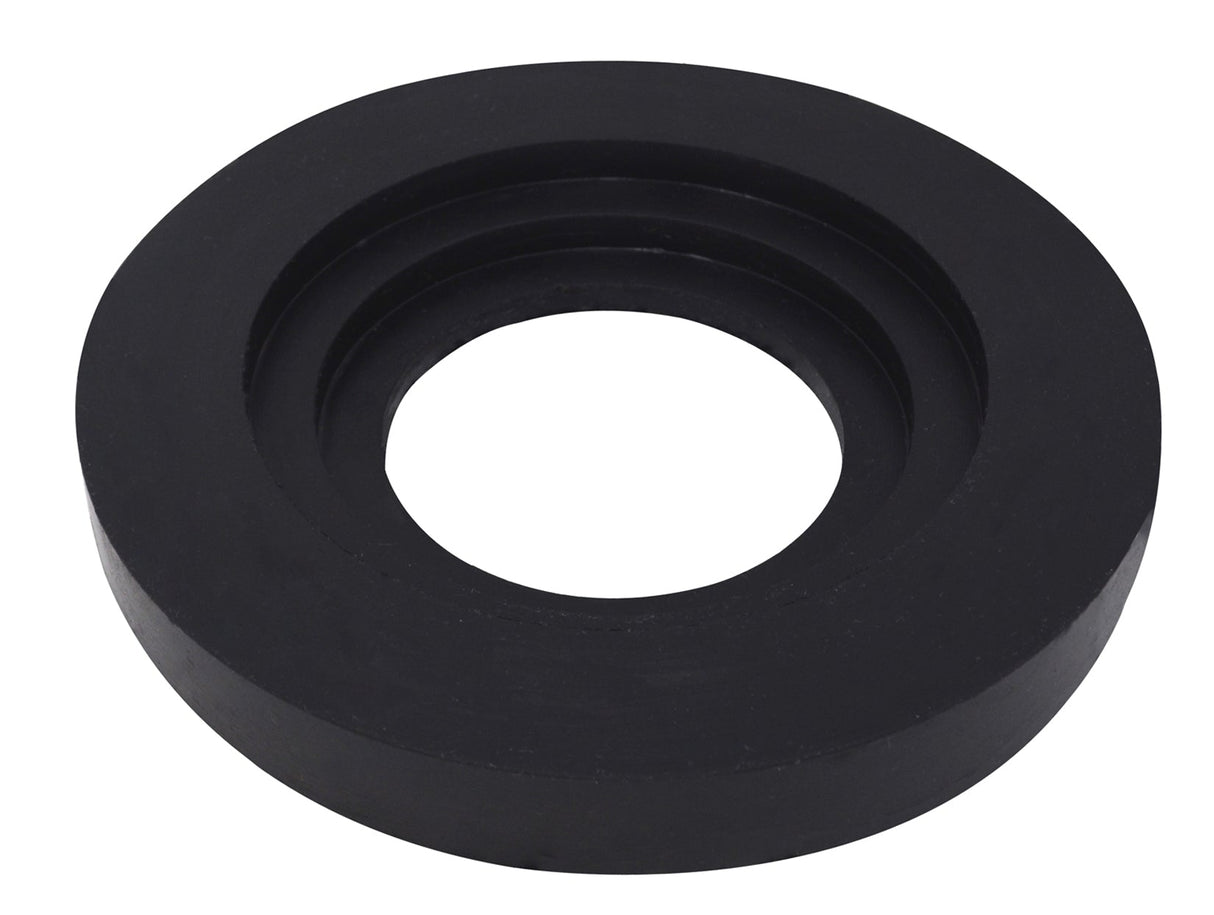 Black extra-strength rubber pitch bowl pad with anti-slip base for 7-1/2" and 8" pitch bowls used in chasing and repoussé.