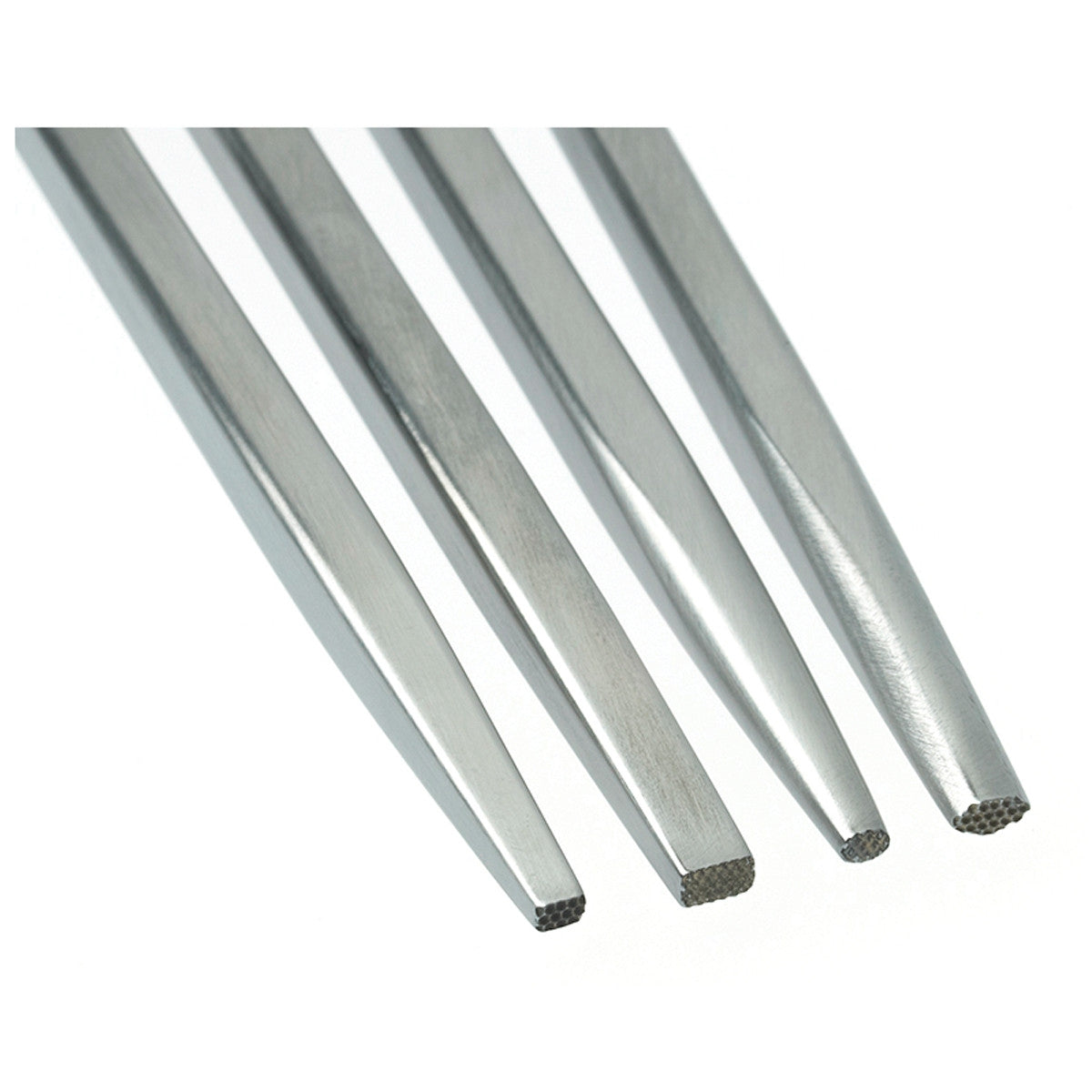 Nechamkin 4 Piece Matting Chasing Tool Set with precision tips and vintage French design for detailed matting projects