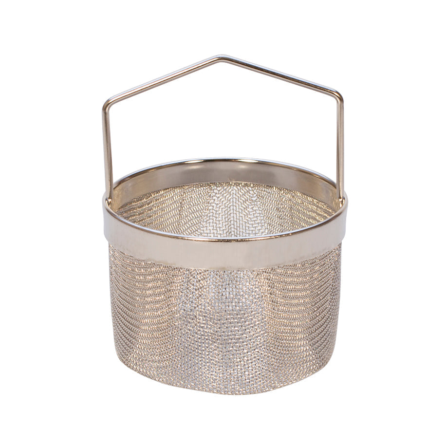 Small Task Basket 3-1/2 inch tall stainless steel mesh ultrasonic cleaning basket