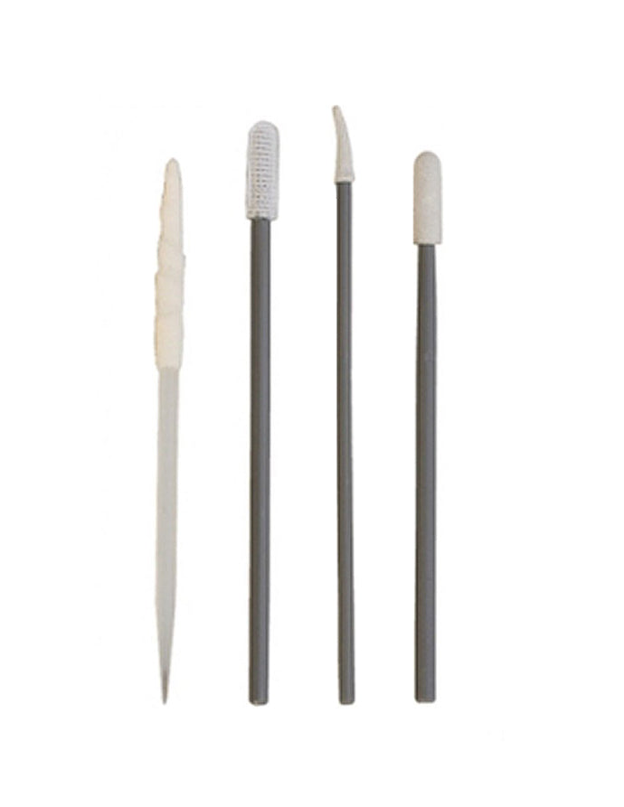 12 Piece Swab Assortment precision microfiber applicators for watch and clock cleaning