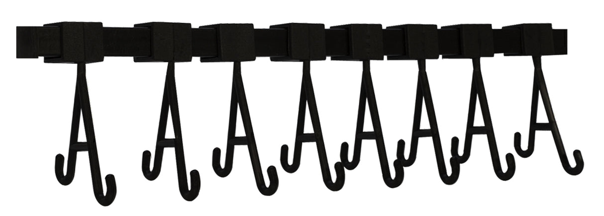 11-1/4" Ultrasonic Cleaner Bar Rack with 8 Hooks by PMC Supplies