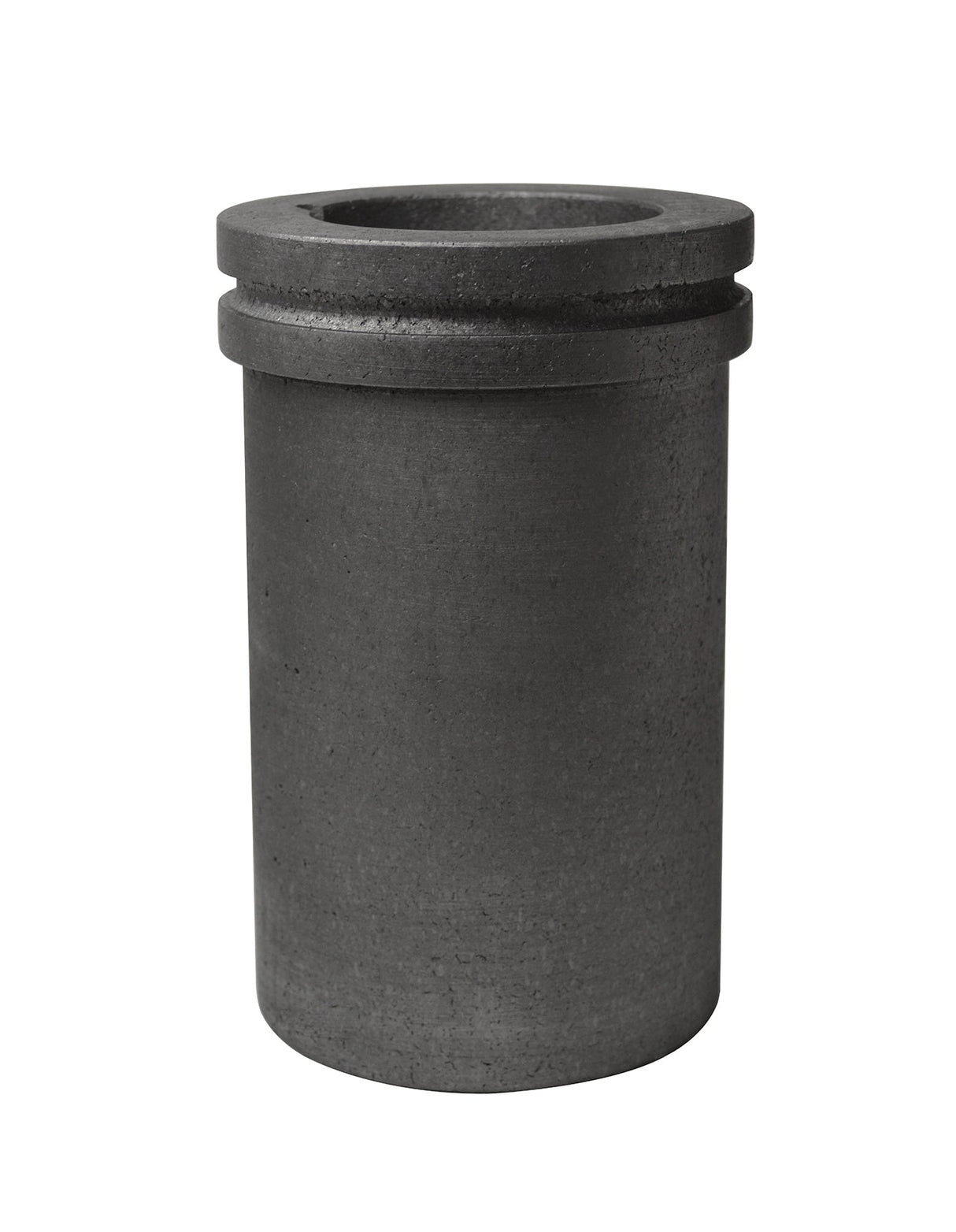 4 kg budget graphite crucible with groove for metal melting and controlled pouring