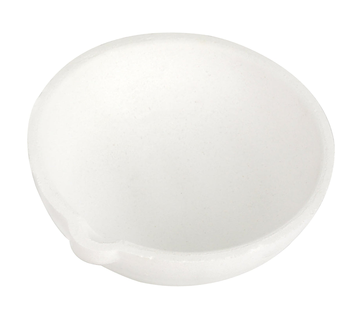 5000 gram ceramic alumina crucible dish for high-temperature metal melting and torch use