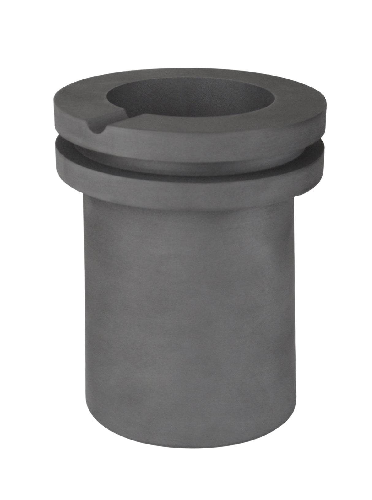 Electro-Melt Kerr Furnace 100 oz graphite crucible with groove for metal melting