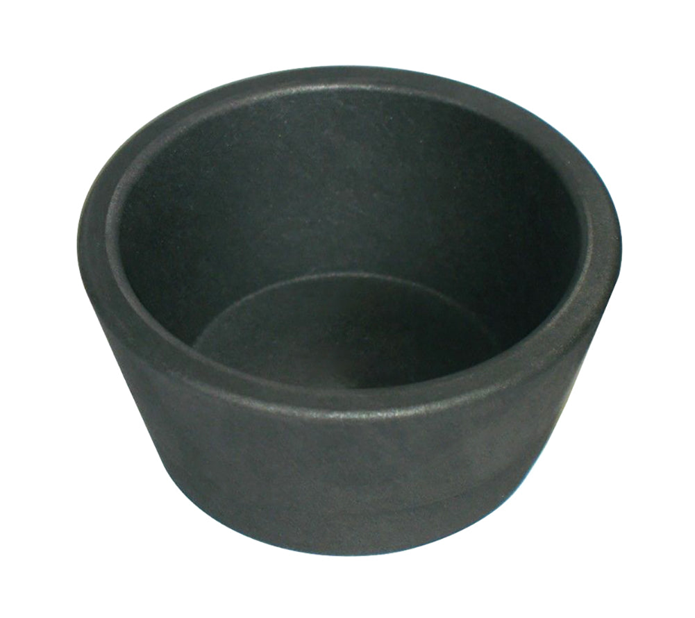 50 oz gold graphite crucible standard cup for torch melting precious metals