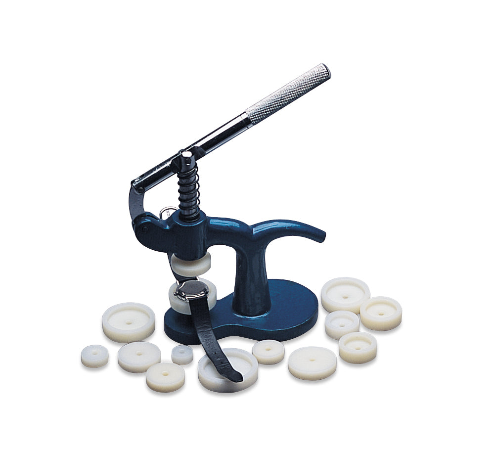 case closer with nylon dies and multiple nylon die attachments for watch repair