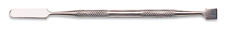 6-1/2" stainless steel double-ended wax carver with knurled grip for precision sculpting