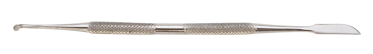 6-1/2" double-ended stainless steel wax carver with ergonomic grip for precise wax sculpting