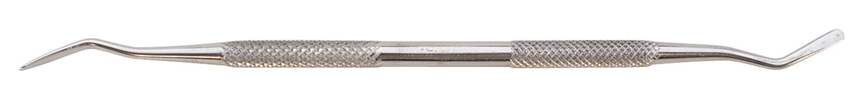 6-1/2 inch stainless steel double-ended wax carver tool for precise sculpting and detailing