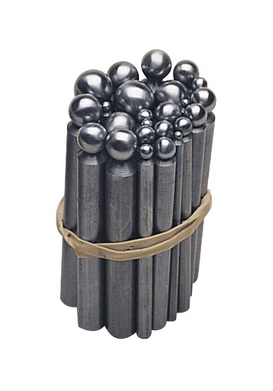 24 Piece Steel Punch Set - 7/64" to 9/16" by PMC Supplies