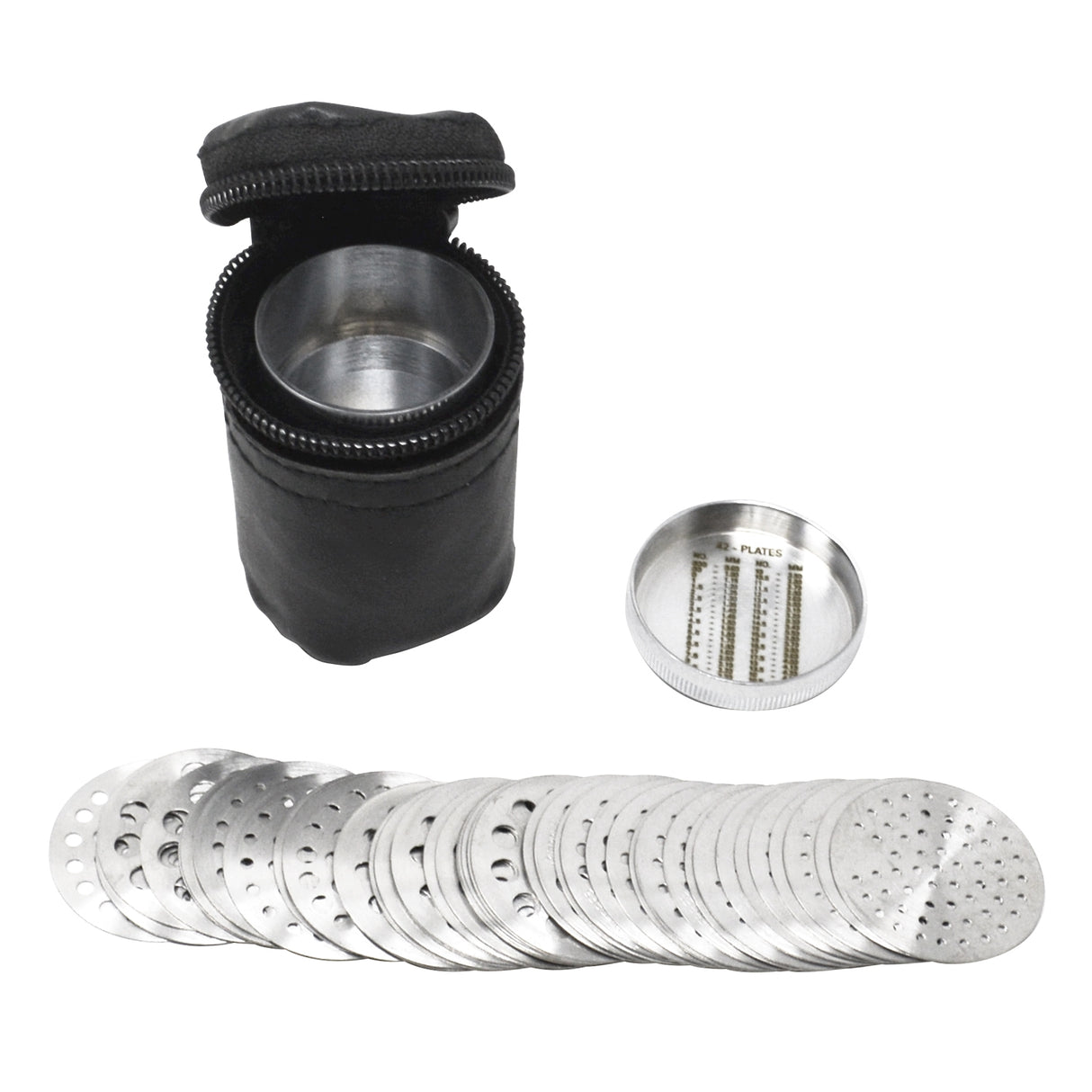 43-Piece Diamond & Gemstone Sieve Set - 33 MM by PMC Supplies