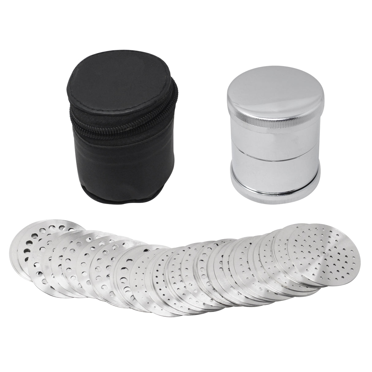 43-Piece Diamond & Gemstone Sieve Set - 50 MM by PMC Supplies