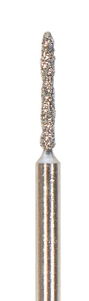 3/32" shank diamond drill bit with 1.40 mm electroplated tip for precision drilling in stones, glass, pearls, and ceramics