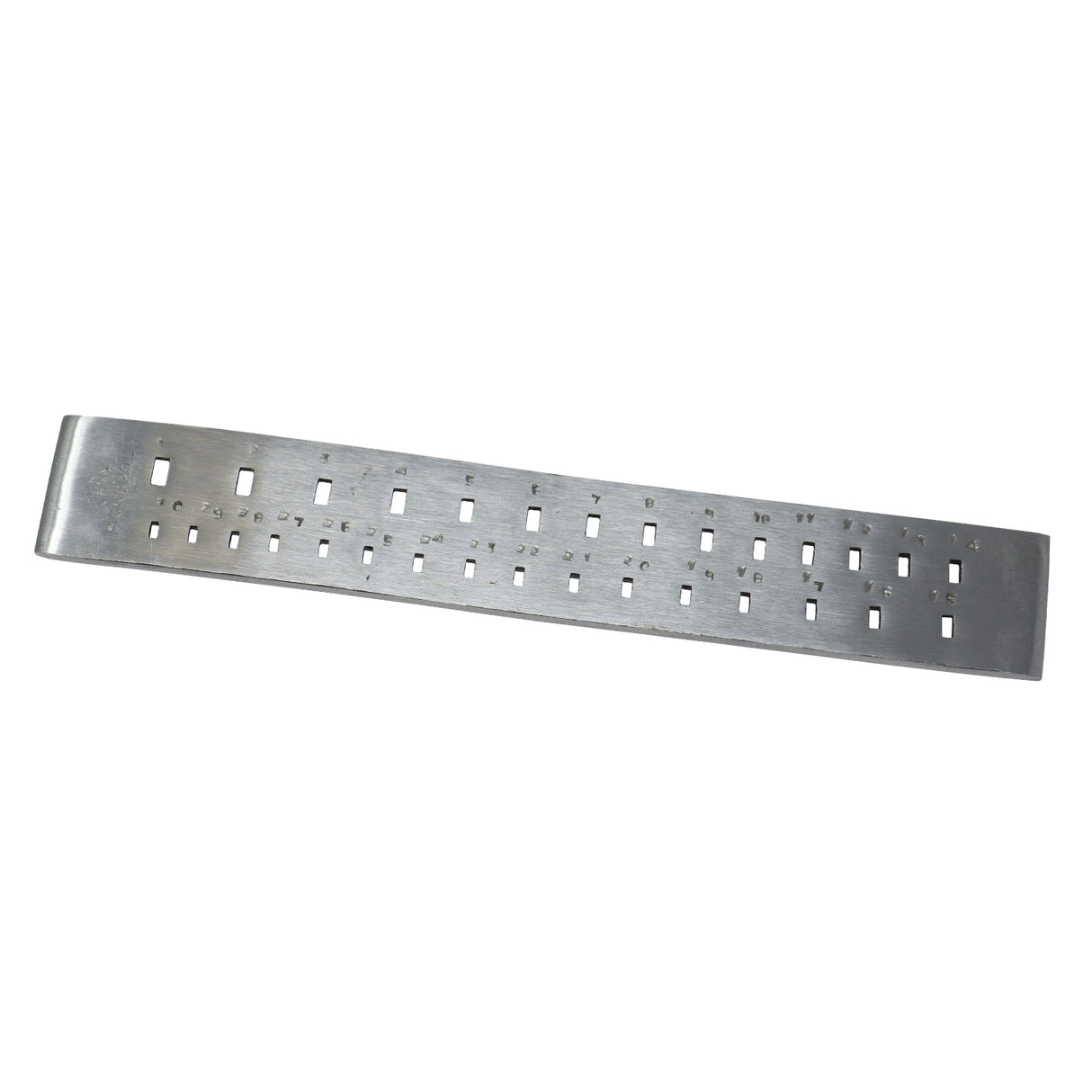30 Rectangular Hole Drawplate by PMC Supplies