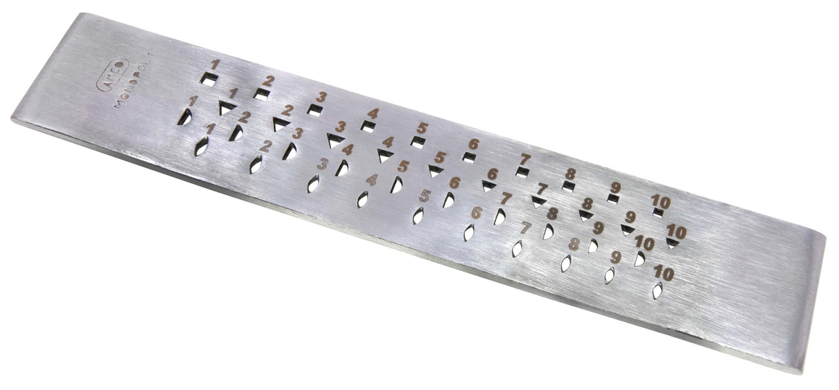 Draw Plate Multi Utility Holes by PMC Supplies