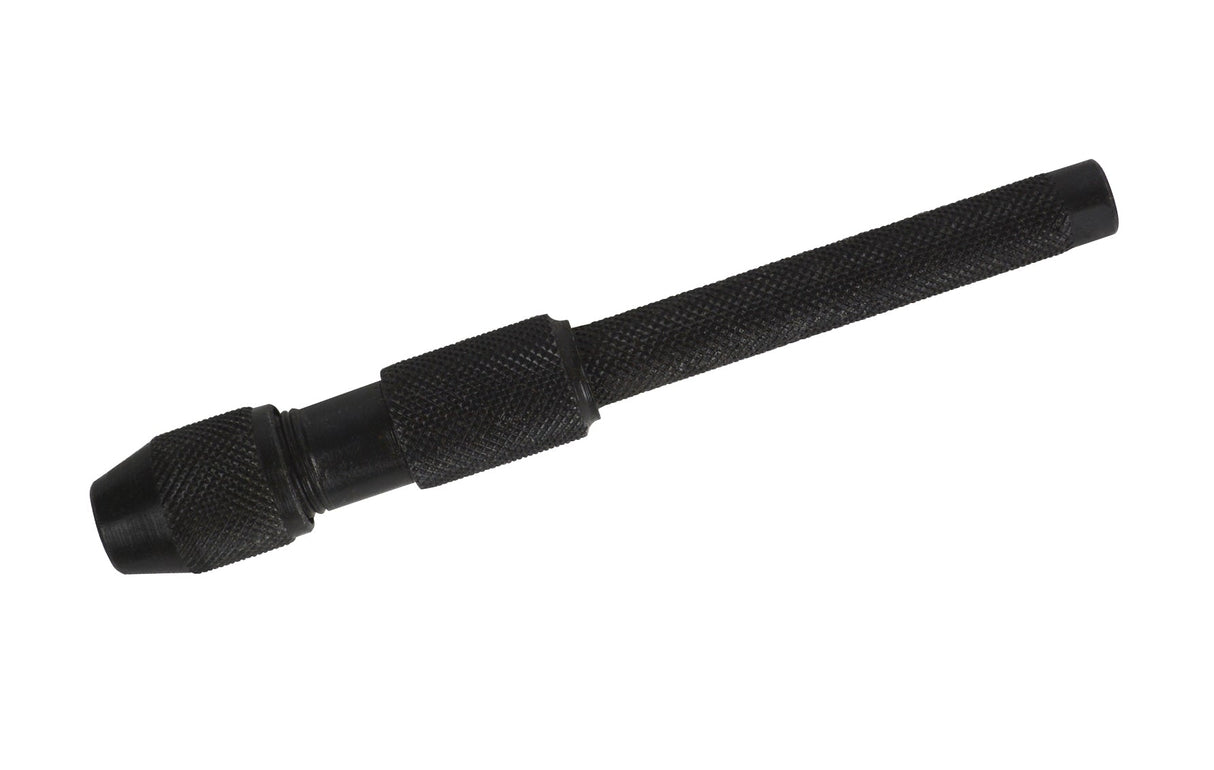Oxidized Pin Tong Vise with knurled handle for precise soldering, tiny-hole drilling, and jewelry crafting.