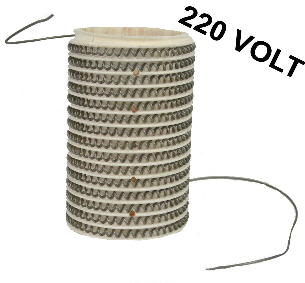 MF Series Ceramic Chamber Insert with 220V European heating coil for Hardin furnace kiln replacement