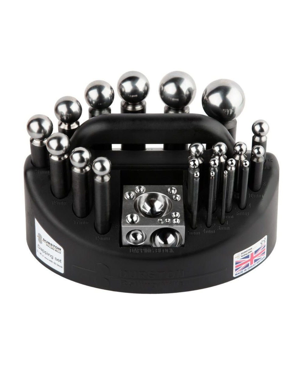 Durston 21 Punch Set With Square Block by PMC Supplies