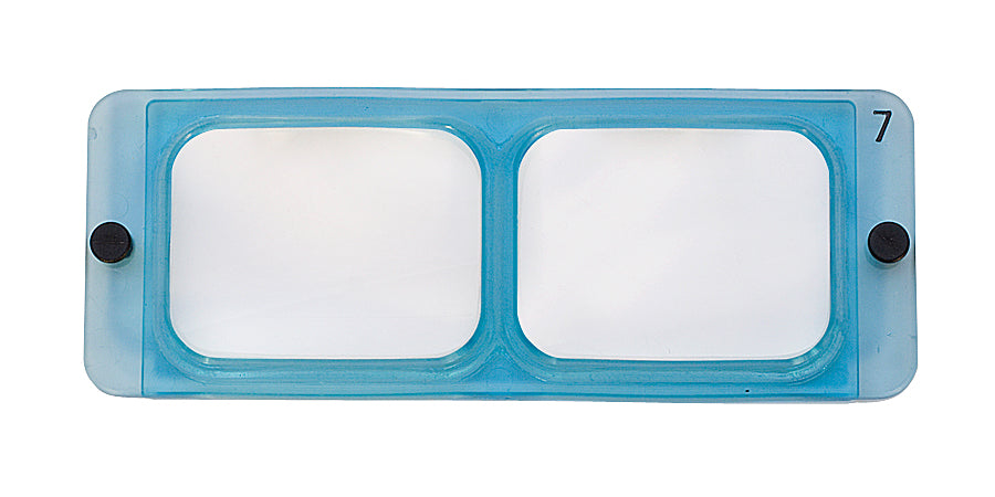 Replacement lens 2.75X with 6-inch focal length for Optivisor #7, premium optical glass, distortion-free magnification