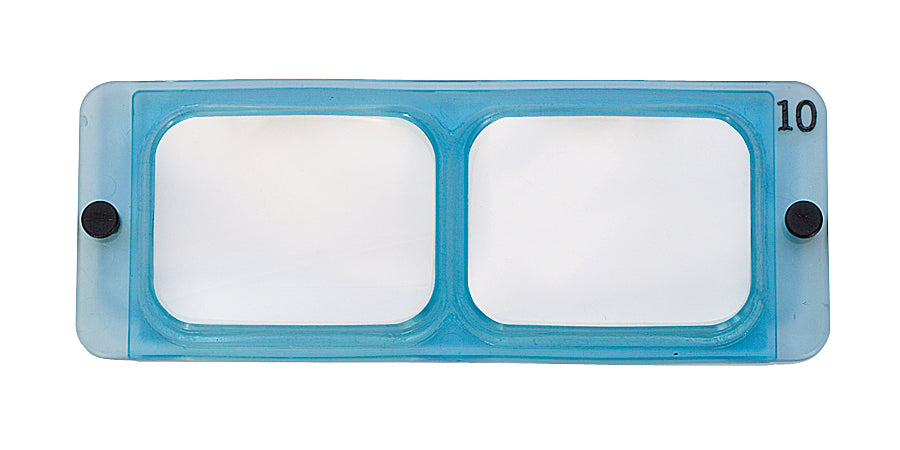 Replacement Lens 3.5X with 4-inch focal length for Optivisor lens plates, clear and durable optical glass