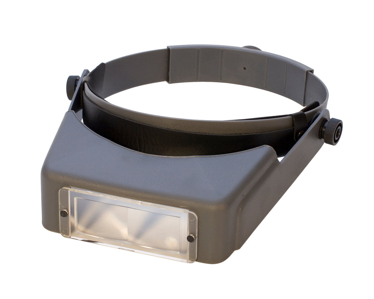 Clearsight Pro Headband Magnifier #3 with distortion-free acrylic lens and adjustable padded headband for hands-free precision work
