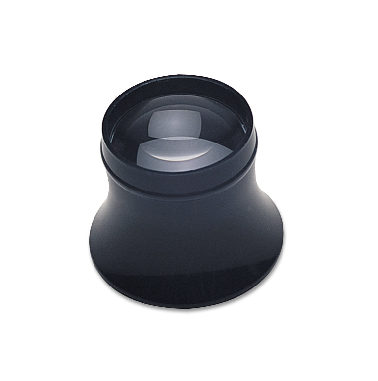 5X Bausch & Lomb single lens eye loupe with ergonomic design and optical glass for precise magnification