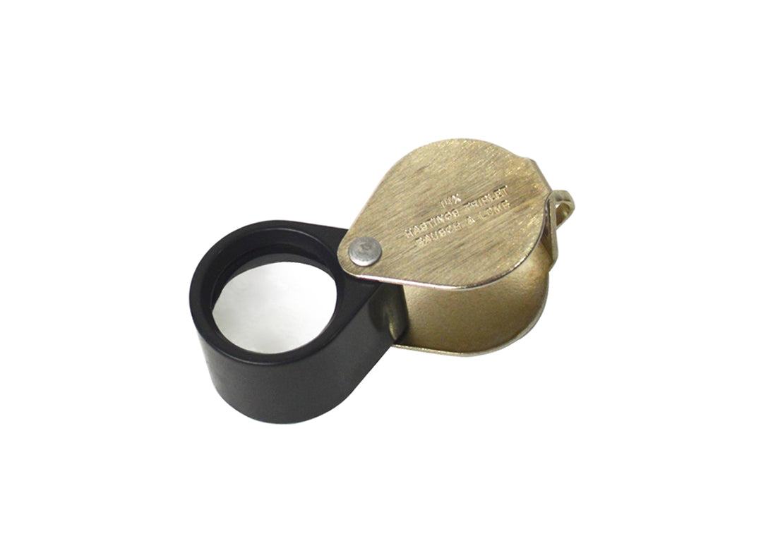 14X Bausch and Lomb Hastings Triplet Eye Loupe with sharp magnification and three optical lenses