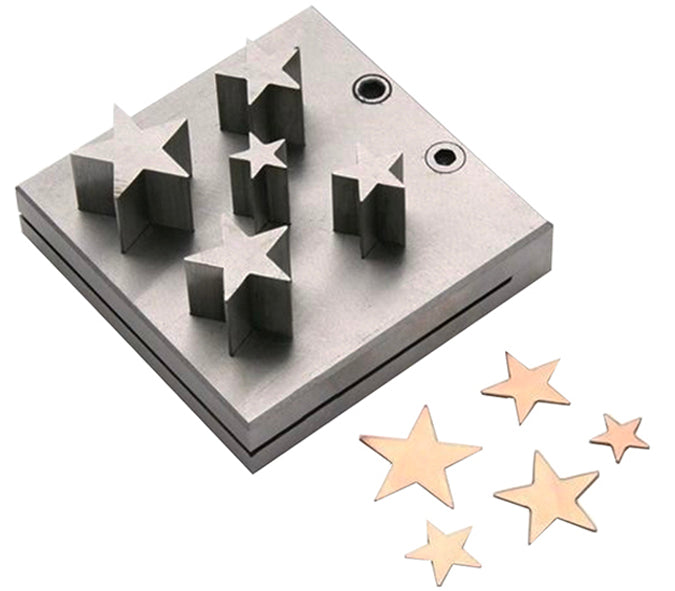 5-Piece Steel Star Disc Cutter Set by PMC Supplies