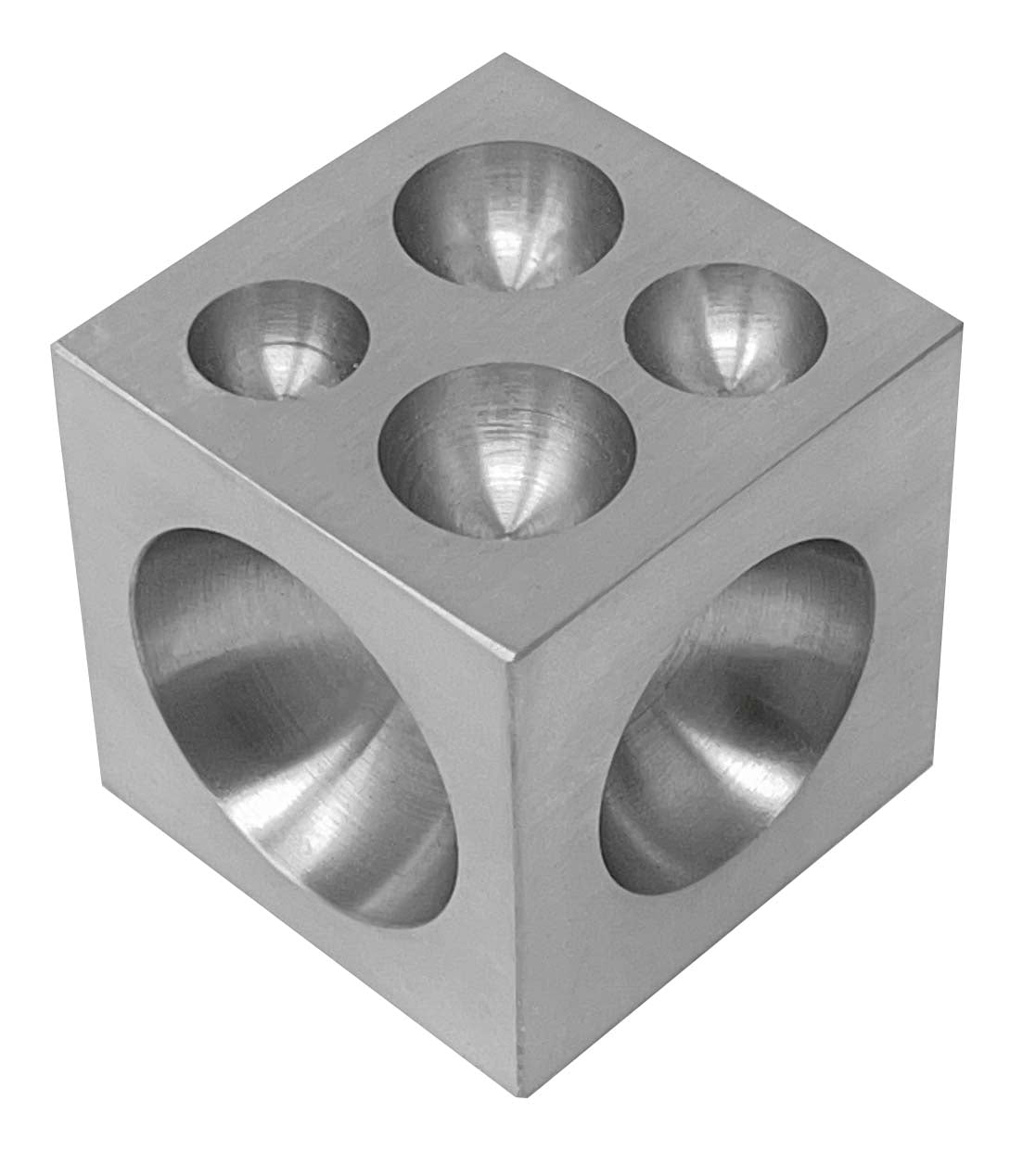 BenchPro™ 26-Piece Steel Dapping Doming Punch Block Set - 2.3 MM to 25 MM by PMC Supplies