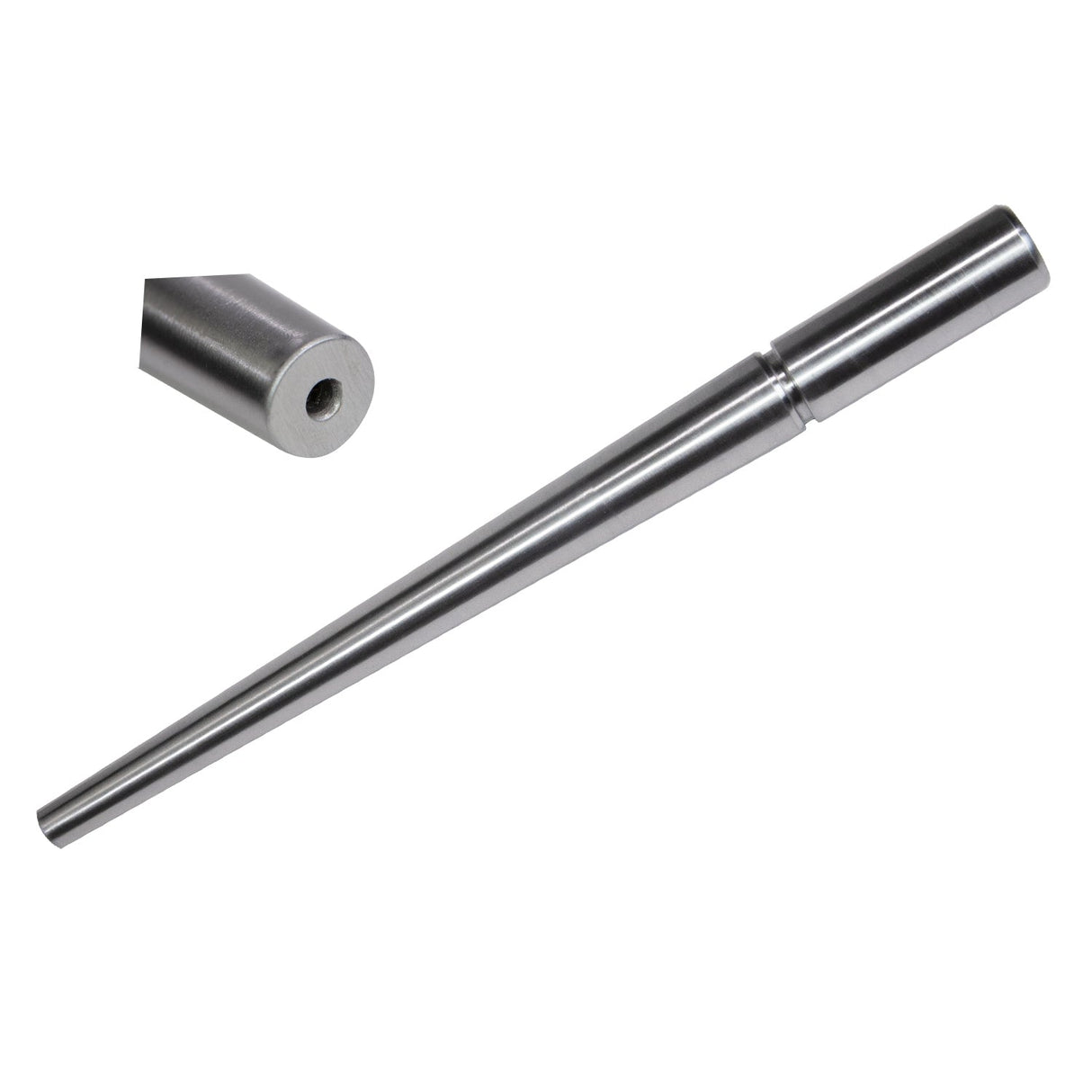 11-1/2 inch tapered steel ring enlarger mandrel for jewelry making and ring resizing