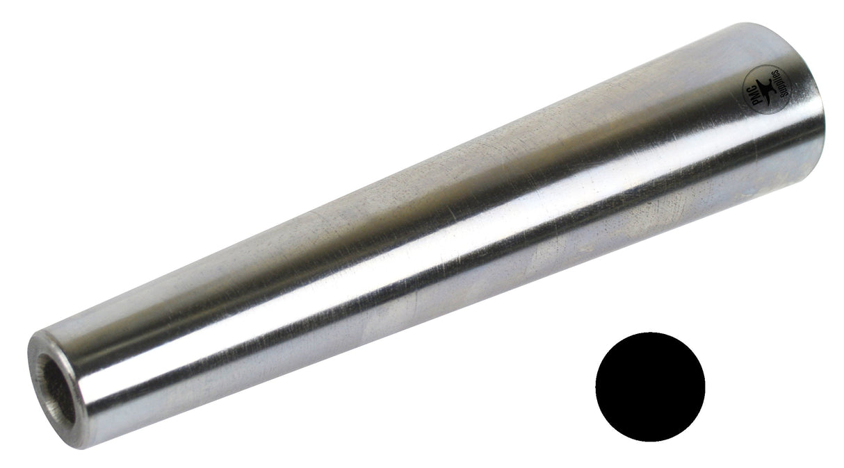 12-inch graduated round bracelet mandrel made of cast steel for shaping and sizing bracelets and cuffs