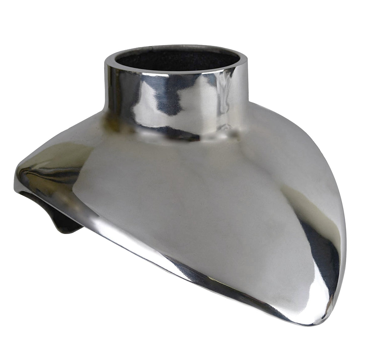 Extra large cast iron chrome-plated necklace mandrel for jewelry making and chain sizing