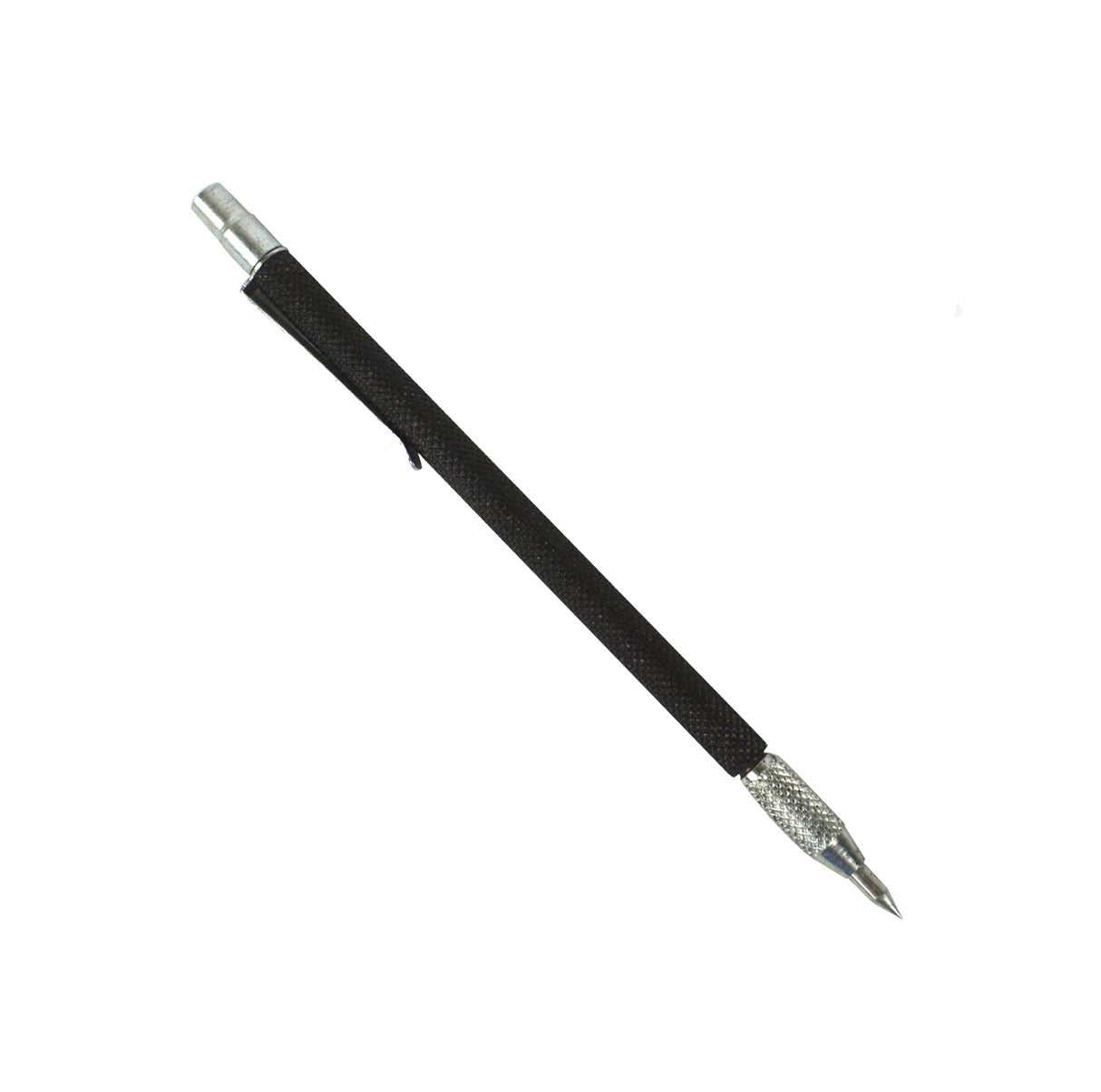 6" Carbide scriber pen with fine sharp tip and clip for precise marking on metal and plastic