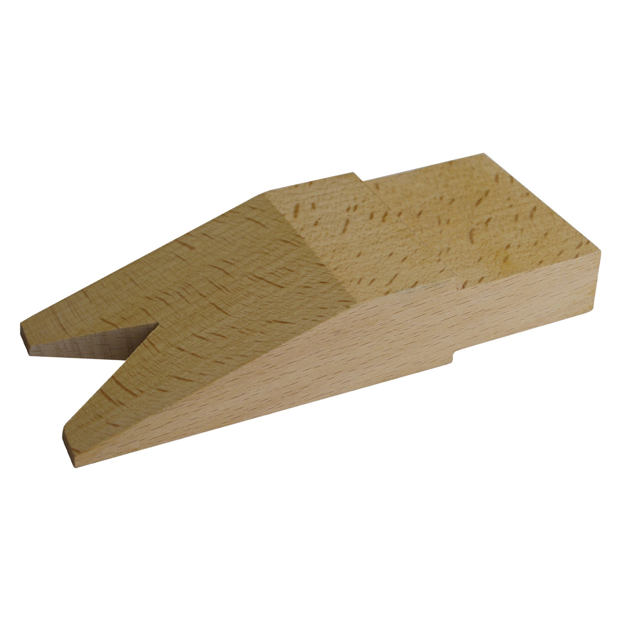 5-1/4" x 2-1/4" Hardwood Bench Pin with V-Slot by PMC Supplies