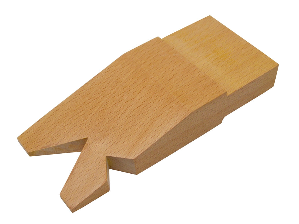 Wooden Double V-Slot Pre Notched Bench Pin by PMC Supplies