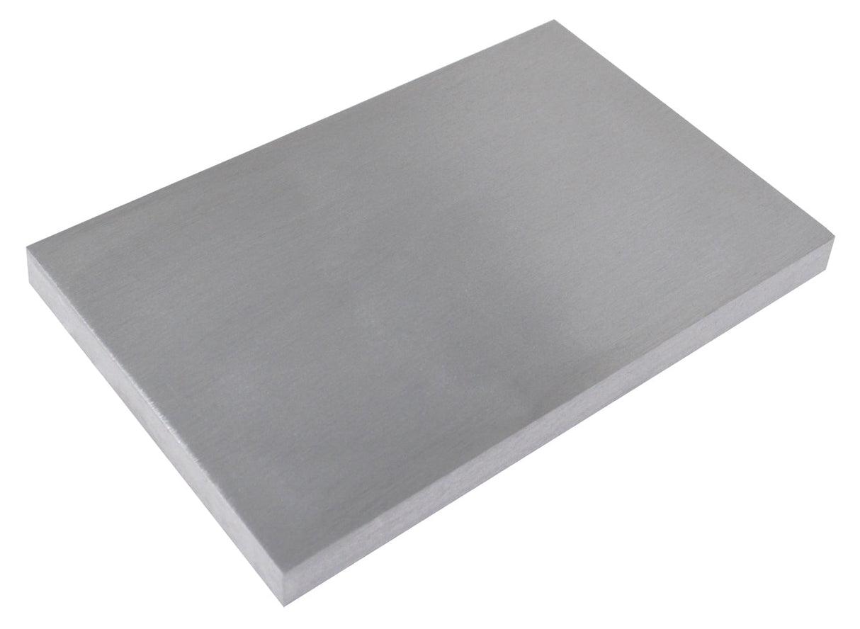 6x4x1/2 inch steel bench block with flat machined surface for jewelry making and metalworking