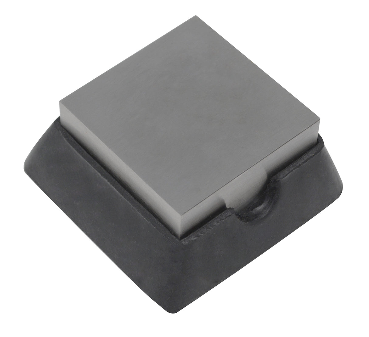 2-1/2" x 2-1/2" x 1" Steel & Rubber Bench Block Set by PMC Supplies