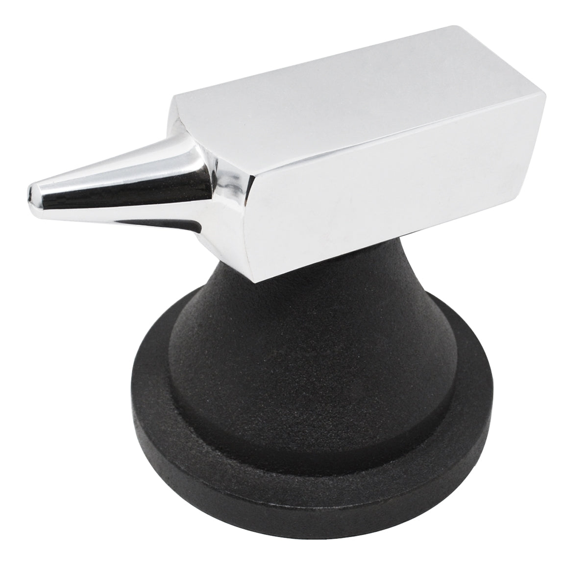 Large Horn Anvil 5.5 lbs with cast iron base for jewelry making and metal forming
