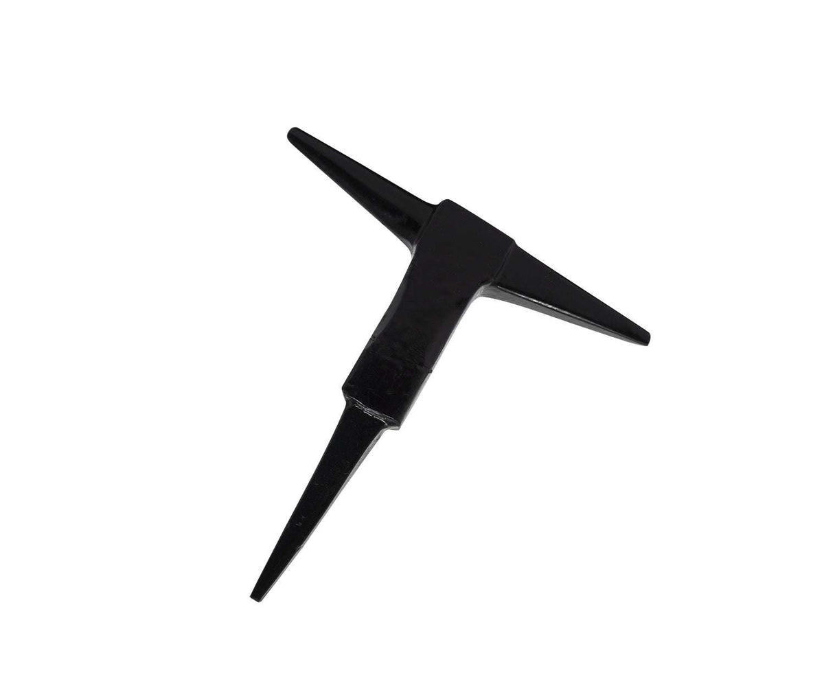 3-1/4" Steel T-Type Stake Anvil made of solid cast iron for metal forming and jewelry work