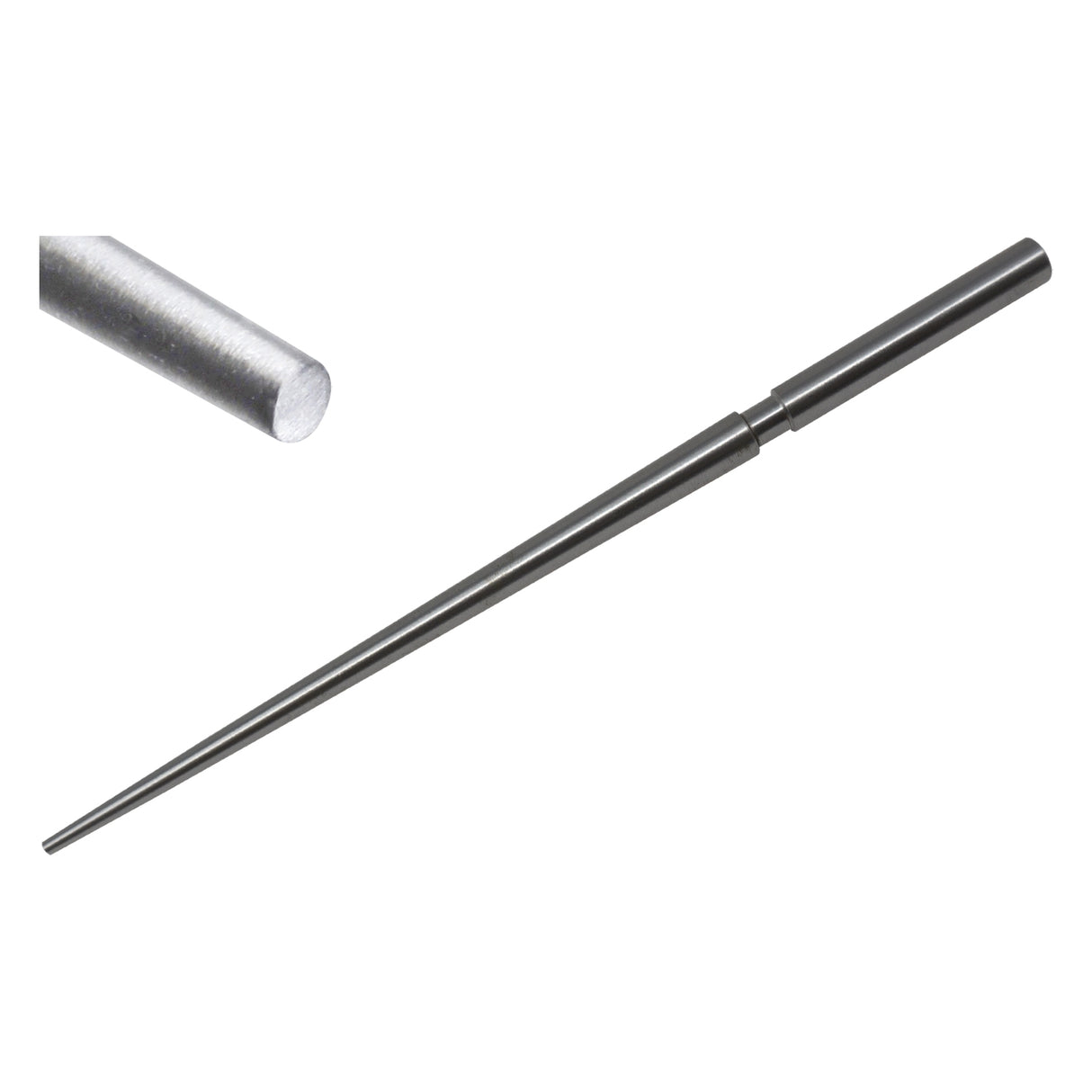 Bezel Mandrel Round 4 MM Fine Point by PMC Supplies